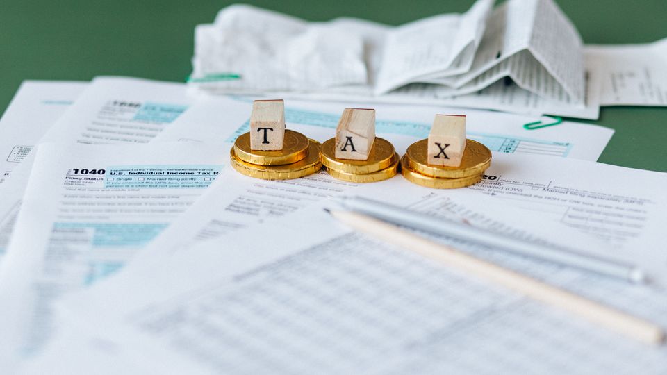 Paperwork and invoice documents for a home service quote